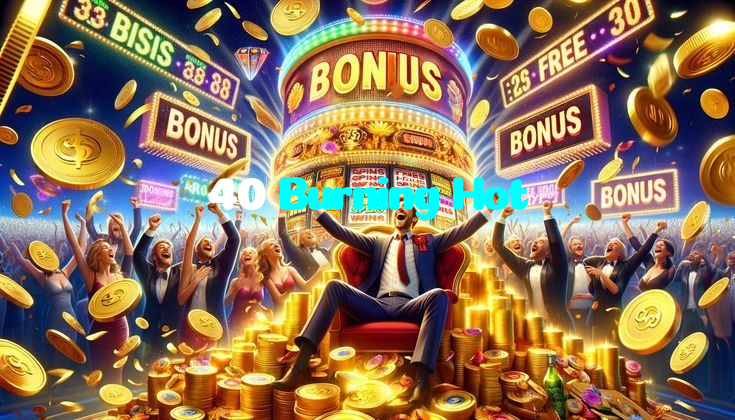 available types of 40 Burning Hot bet including pre-match live express and system bets